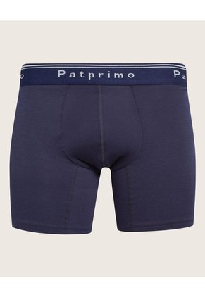 Boxer X3 Para Hombre Fleat Seamer Medio Color Azul Marca Patprimo #44000374