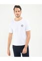 Camiseta Estampado En Relieve  Para Hombre Blanco Patprimo de Patprimo