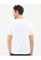 Camiseta Estampado En Relieve  Para Hombre Blanco Patprimo de Patprimo