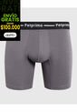 Bóxer Medio Ergonómico Con Microprint  X1 Para Hombre Gris Patprimo de Patprimo
