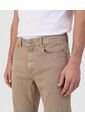 Jeans  Regular Fit Con Cinco Bolsillos  Para Hombre Beige Patprimo de Patprimo