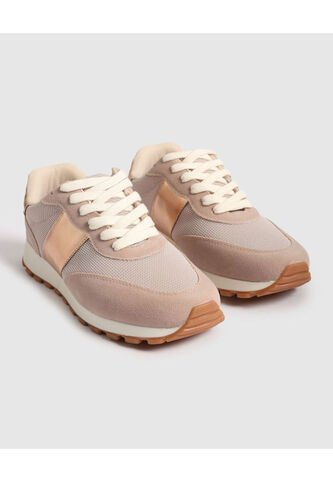 Tenis Para Mujer Tennis Color Beige Marca Patprimo #30720034 Patprimo