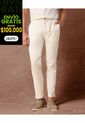 Pantalón Chino  Corte Slim Fit Moderno  Para Hombre Crema Patprimo de Patprimo