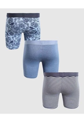 Boxer X3 Para Hombre Fleat Seamer Medio Color Surtido Marca Patprimo #44130003