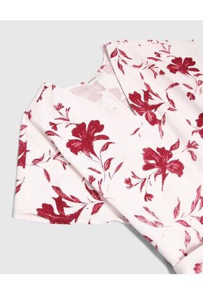 Vestido  Para Mujer M/C Medio Color Vino Marca Patprimo #14170103