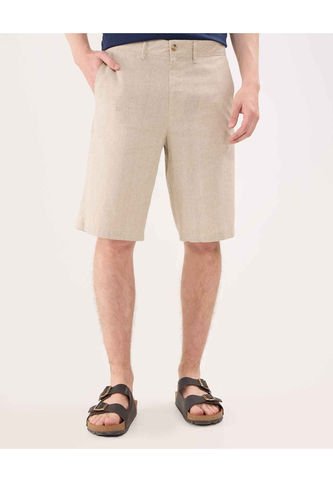 Bermuda Para Hombre  Color Beige Marca Patprimo #44100495 Patprimo
