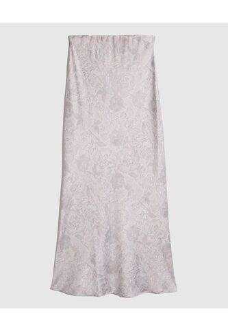 Falda  Para Mujer Medio Color Gris Marca Patprimo #30140426 Patprimo