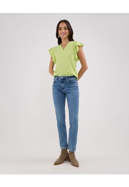 Jean Para Mujer Slim Color Azul Claro Marca Patprimo #30160381