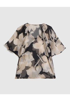 Blusa  Para Mujer Manga Corta Color Negro Marca Patprimo #30123641