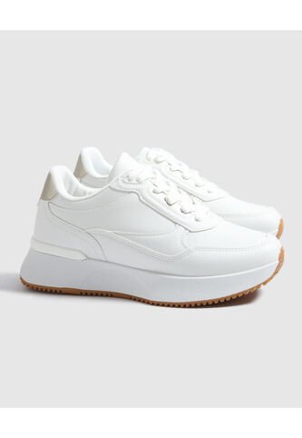 Tenis Para Mujer Casual Color Blanco Marca Patprimo #30720052 Patprimo