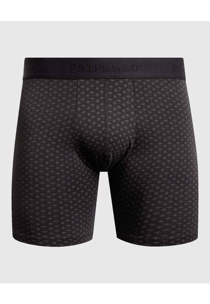 Boxer X1 Para Hombre Fleat Seamer Largo Color Negro Marca Patprimo #44000518