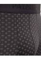 Boxer X1 Para Hombre Fleat Seamer Largo Color Negro Marca Patprimo #44000518 de Patprimo