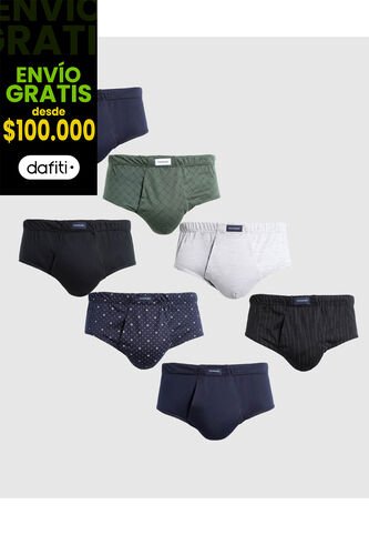Pack X7 Boxer Estampados  X7 Para Hombre Surtido Patprimo Patprimo