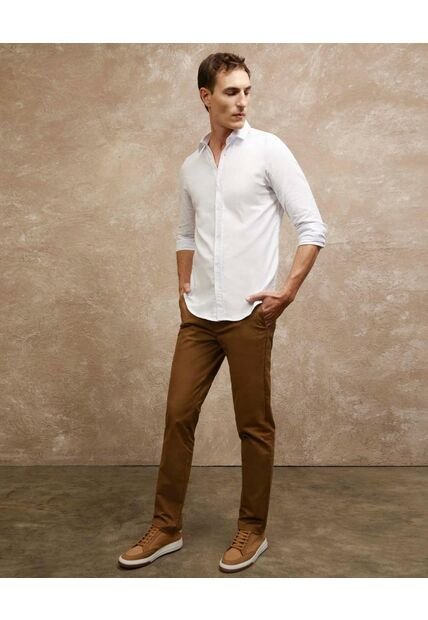Pantalón Para Hombre Chino Color Café Marca Patprimo #44071142