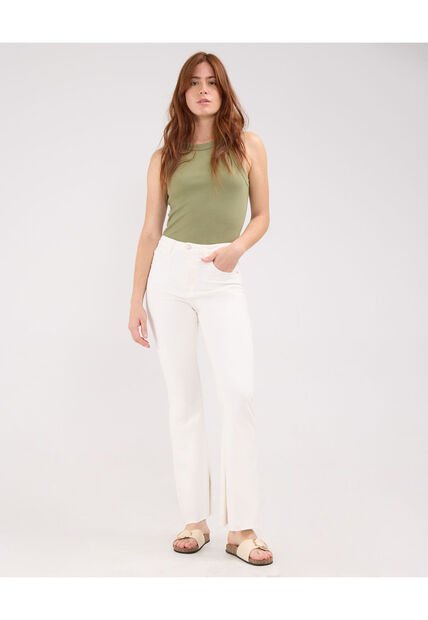 Jean Para Mujer Flare Color Blanco Marca Patprimo #30160386