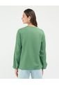 Blusa Para Mujer Manga Larga Color Verde Oscuro Marca Patprimo #30123468 de Patprimo