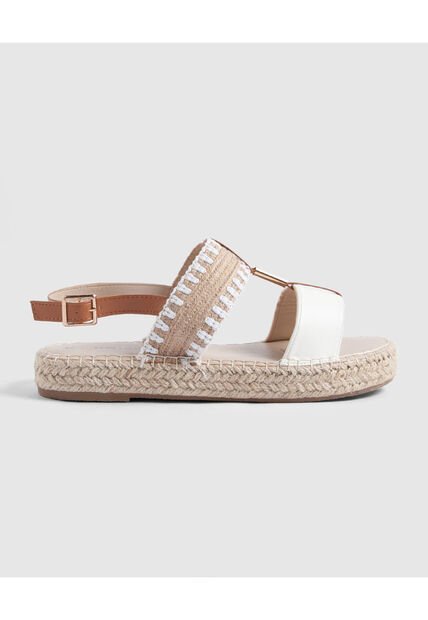 Sandalias Para Mujer  Color Blanco Marca Patprimo #30690080