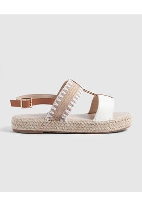 Sandalias Para Mujer  Color Blanco Marca Patprimo #30690080