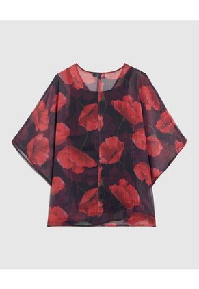 Blusa Para Mujer Manga 3/4 Color Negro Marca Patprimo #14121423