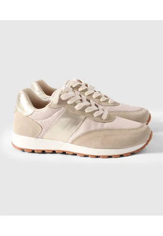 Tenis Para Mujer Tennis Color Beige Marca Patprimo #30720034 Patprimo