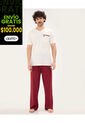 Conjunto De Pijama Estampada  Para Hombre Beige Patprimo de Patprimo