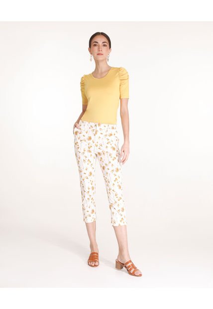 Pantalón Para Mujer Capri Color Beige Marca Patprimo #30071573