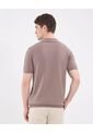 Polo Para Hombre Cuello Tejido Sin Bolsillo Color Café Marca Patprimo #44112725 de Patprimo
