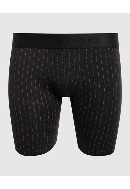Boxer X1 Para Hombre Fleat Seamer Largo Color Negro Marca Patprimo #44000459