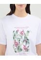 Camiseta Para Mujer Manga Corta Color Blanco Marca Patprimo #30093662 de Patprimo