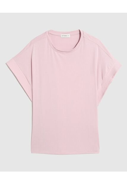 Camiseta  Para Mujer Manga Corta Cuello Redondo Color Rosa Marca Patprimo #14091458
