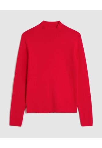 Saco  Para Mujer Cuello Alto O Cuello Tortuga Color Rojo Marca Patprimo #30330670 Patprimo