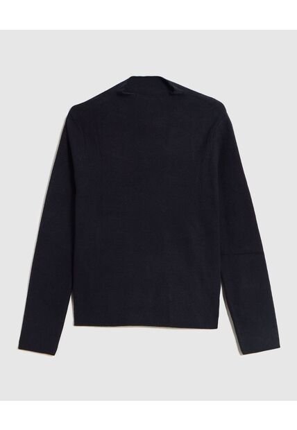 Saco  Para Mujer Cuello Alto O Cuello Tortuga Color Negro Marca Patprimo #30330670