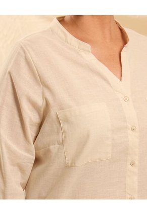 Blusa  Para Mujer Manga Larga Color Beige Marca Patprimo #14129796