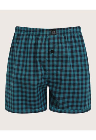 Boxer Para Niño Bragueta Color Verde  Marca Patprimo #63000054 Patprimo