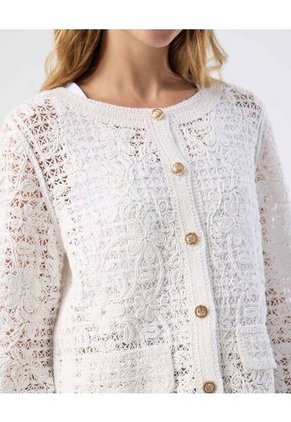 Chaqueta  Para Mujer Desestructurada Color Blanco Marca Patprimo #30080599