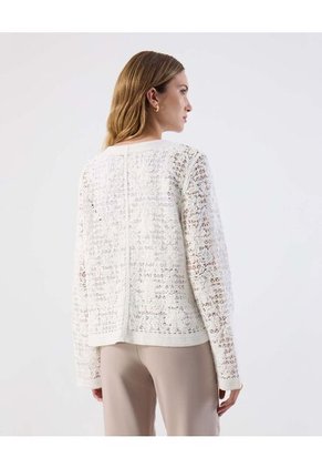 Chaqueta  Para Mujer Desestructurada Color Blanco Marca Patprimo #30080599