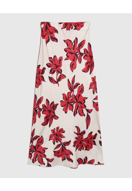 Falda  Para Mujer Medio Color Rojo Marca Patprimo #30140430