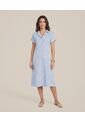 Vestido  Para Mujer M/C Medio Color Azul Marca Patprimo #30178524 de Patprimo
