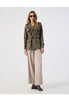 Chaqueta Para Mujer Trench Color Verde Marca Patprimo #30080567