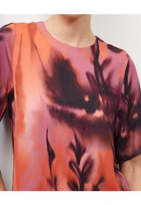 Blusa Para Mujer Manga Corta Color Rosado Marca Patprimo #30123289