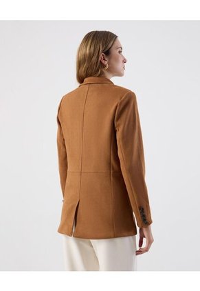 Chaqueta  Para Mujer Estructurada Color Café Marca Patprimo #30080603