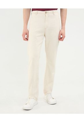 Jean Para Hombre Regular Color Beige Marca Patprimo #44160353