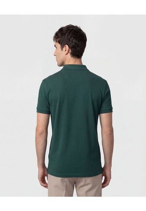 Polo  Para Hombre Cuello Tejido Sin Bolsillo Color Verde Marca Patprimo #44112793