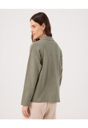 Saco Para Mujer Abierto Color Verde Marca Patprimo #30330636