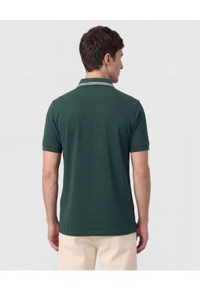Polo  Para Hombre Cuello Tejido Sin Bolsillo Color Verde Marca Patprimo #44112811