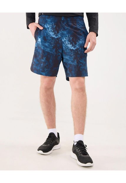 Bermuda Para Hombre Deportiva Medio Color Azul  Marca Patprimo #44100470