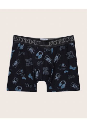 Boxer Para Niño Filete Color Negro Marca Patprimo #63000030 Patprimo