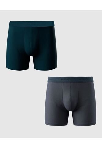 Boxer X2 Para Hombre Filete Medio Color Negro Marca Patprimo #44000540 Patprimo