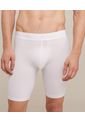 Boxer X2 Para Hombre Fleat Seamer Largo Color Blanco Marca Patprimo #44000317 de Patprimo