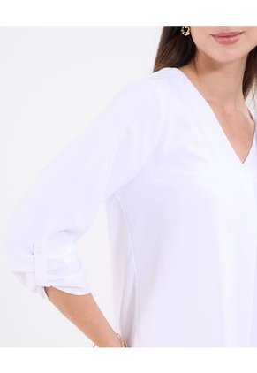 Blusa Para Mujer Manga 3/4 Color Blanco Marca Patprimo #30123493